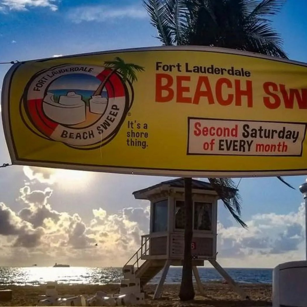 The Monthly Fort Lauderdale Beach Sweep